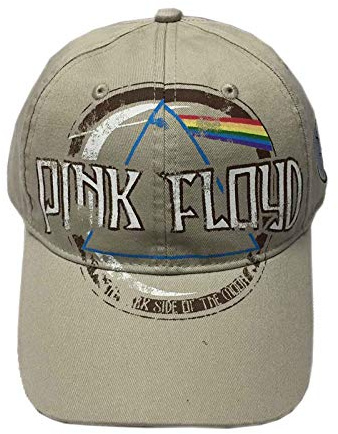 Pink Floyd Baseball Cap Dark Side of the Moon Album Distressed Official Sand One Size