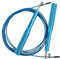 BURNLAB Metallic Handle Skipping Rope (Blue)