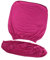Tenlacum Copertura universale per sedia girevole da ufficio, in tinta unita, elasticizzata, per sedie da scrivania e computer, per sedie da studio (rosso rosa)