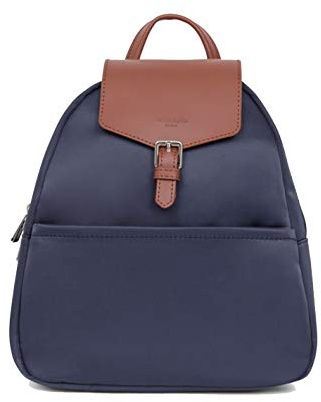 Hexagona - Sac à dos - Compatible téléphone portable - Pour Femme - Collection Pop - Marine