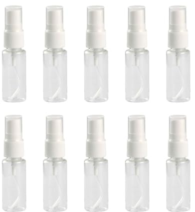 BESPORTBLE 20pcs 20ml Small Spray Bottle Mini Spray Bottle Travel Spray Bottle Travel Bottles for Toiletries Spray Bottles Empty Spray Bottles Hair Spray Bottles Travel Small Plastic Fine Mist Spray
