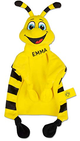 Borussia Dortmund Emma-Schnuffeltuch (20 x 18 cm), gelb