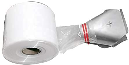 75m Dachrinnenschlauch transparent passend für alle Fallrohre bis DN125 mit 200 Kabelbinder Regenrinnenschlauch Fallrohr-Schlauch Fallrohr-Provisorium WeltiesSmartTools