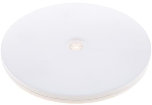 Meiwlong 15 cm Lazy Susan Schwenken Kunststoff Drehscheibe Rotierend Schwer Pflicht Stand for Veranstalter Behälter Pflanzen Spice Schränke Kunsthandwerk Tisch Lampen Modell Base Fenster