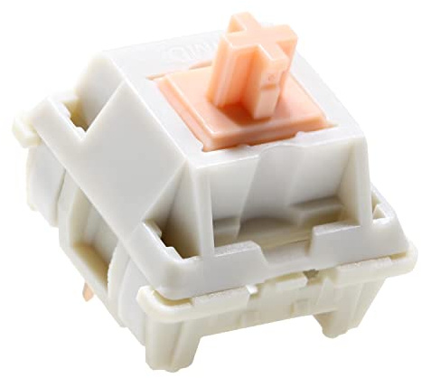 MMD Holy Panda Tactile Switch 3pin RGB SMD 62g Force mx Pro Ver Switch for Mechanical Keyboard 70m HP PC POM Nylon Factory Lubed (MMD HPanda S（Factory Lubed） x110)