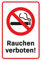 Rauchen verboten schild - Nicht rauchen schild PCV ader ALU-Dibond 20x30cm (Rauchen Verboten Schild (ALU-Dibond))