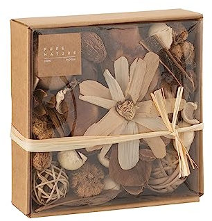 J-Line Potpourri Blumen/NÜSSE BRAUN