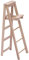 ibasenice Simulation Ladder Wood Step Ladder Set Accessories Mini House Wooden Ladders Wood Furniture Miniatures Table Top Decor Bonsai Decor Miniature Wooden Ladders Mini House Accessories