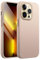 JETech Silikon Hülle für iPhone 13 Pro 6,1 Zoll, Ganzkörperschutz handyhülle mit Seidig-Weicher Berühren, Stoßfeste Hülle mit Mikrofaser-Futter (Gold)