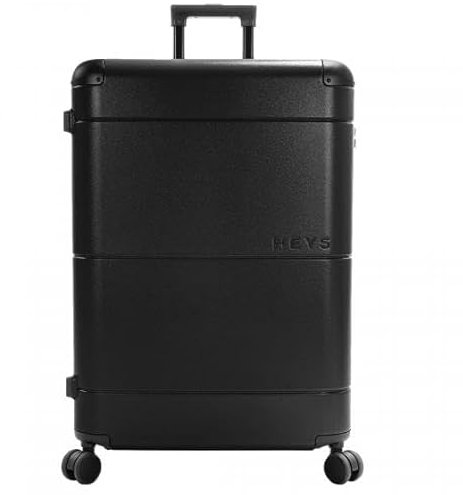 Heys EU-Koffer 10164, schwarz, 76,2 cm, Unisex, Erwachsene, schwarz, 30, Lässig