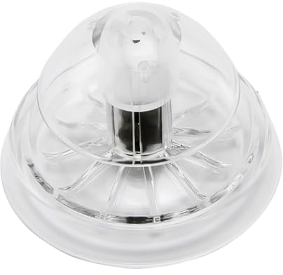 EHOTER Aquarium Schneckenfalle Snail Trap Klar Kunststoff Köder für Aquarium Pflanzen Planarian Leech Pest Catch Umwelt Naturreiniger Air Hole Design Schneckenbox für Wasserfischbecken Aquarium (A)