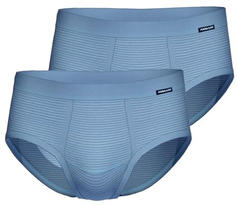 Ammann 2er Pack Herren Unterhose Unterwäsche Slip Brief Classic