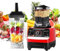 2-en-1 Mixeur Blender, 2000W Blender Mixeur électrique, Mixeur Blender Multifonctionnel, avec Récipient 2L, sans BPA, pour le jus, le smoothie, le milkshake et le lait de soja