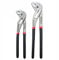 2 Pieces Groove Joint Pliers Set,10&12 Inch Adjustable Multi-Purpose Water Pump Pliers Tongue And Groove Pliers Pliers Set for Home Repair, Making Crafts &Repairing Electronic Devices(2PCS Silver)