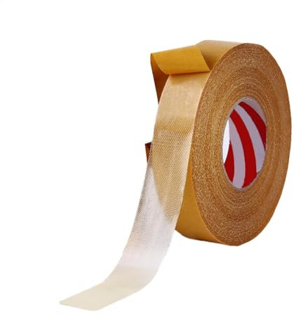 Gungtj Double Sided Tape, Heavy Duty Mounting Adhesive Rug Fixed Sticky Roll, Rug Holding Gripper for Hardwood Floors, Tile Floors, Carpeted Surfaces, Carpet