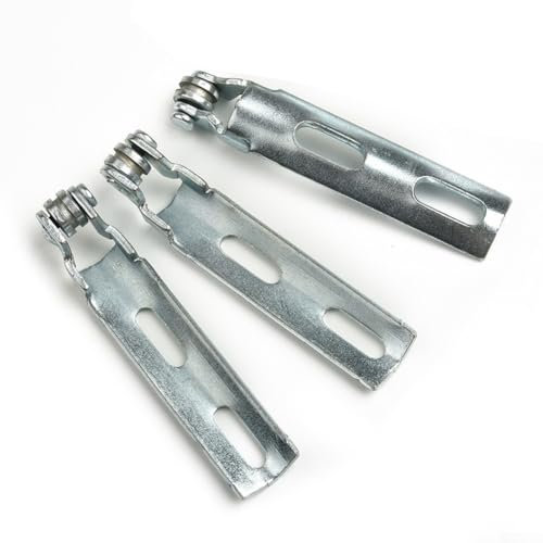 Essential, 3 ruote guida per seghetto alternativo per aste da 55 mm, accessori perfettamente realizzati per la lavorazione del legno