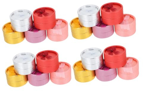 TOVINANNA 20piezas Estuche Joyas Pendientes Cajita Decorativos Pulseras Almacenamiento Diseño Elegante