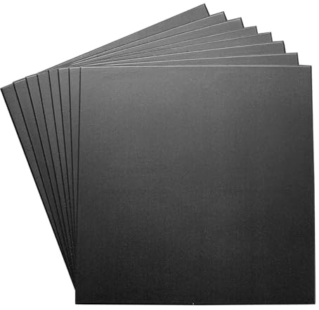DECCART 3D Wandpaneele Schwarz 50x50 cm 8 Stück | 2 m², Paneele Wand Wall Panels Deko Wandverkleidung Innen Panel Deckenverkleidung Decke Deckenpaneele Platten EPS