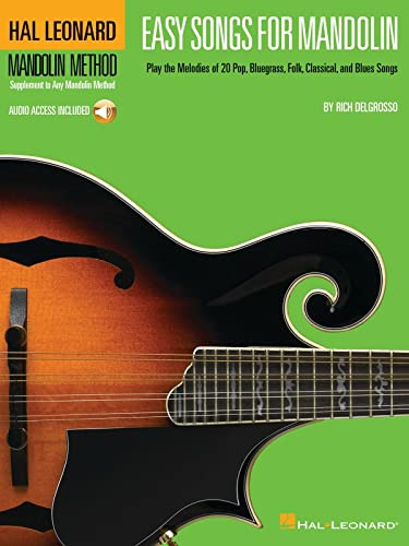 Easy songs for mandolin +cd