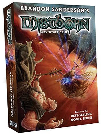 Crafty Games Mistborn Adventure Game by Episches Fantasy-Rollenspiel – 2–6 Spieler, 2+ Stunden Gameplay, ab 13 Jahren