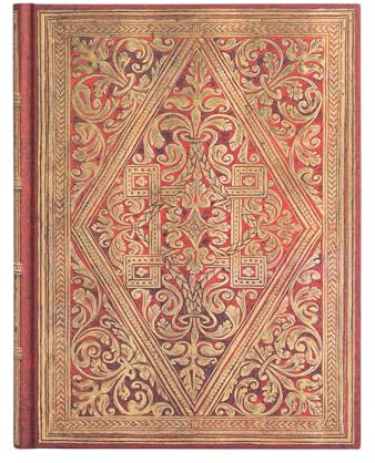 Paperblanks Hardcover Journal Golden Pathway | Lined | Ultra (180 × 230 mm)