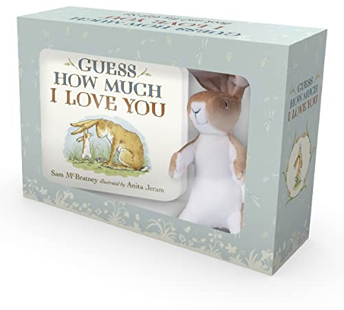 Guess How Much I Love You: Beloved classic bestselling story about love; gift edition with soft cuddly plush toy – ideal for babies, toddlers, birthdays, bedtime & baby showers