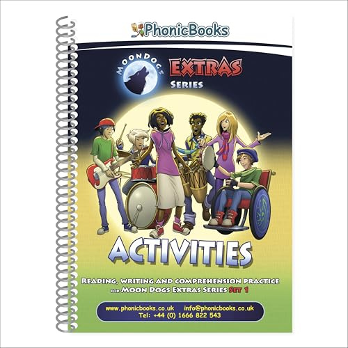 Phonic Books Moon Dogs Extras Activities: Photocopiable Activities Accompanying Moon Dogs Extras Books for Older Readers (alternative vowel spellings) (Phonic Books Catch-up Decodable Readers)