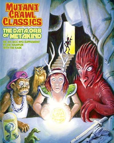 Goodman Games Mutant Crawl Classics RPG #8 The Data Orb of Mankind