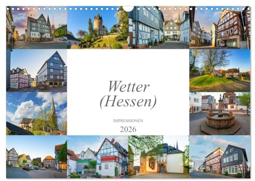 Wetter (Wandkalender 2026 DIN A3 quer), CALVENDO Monatskalender: Eine Auswahl wunderschöner Bildmotive aus Wetter in Hessen (CALVENDO Orte)