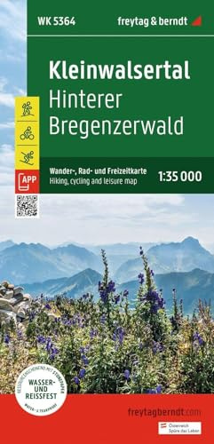 Kleinwalsertal Hiking, Cycling & Leisure Map - 1:35,000 scale: 1:35.000 WK5364: 5364 (Wander-Rad-Freizeitkarte)