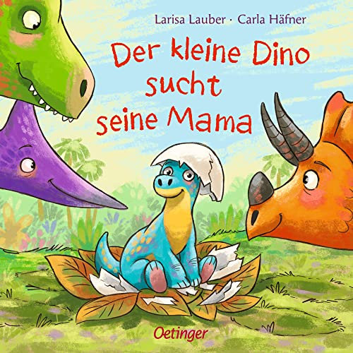 Der kleine Dino sucht seine Mama: Pappbilderbuch ab 2 Jahren mit Schiebe-Wow-Effekt