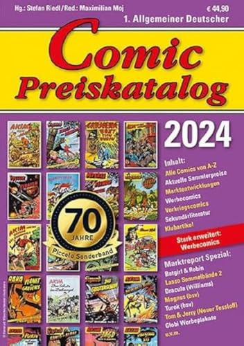 1. Allgemeiner Deutscher Comic Preiskatalog: 2024 (1. Allgemeiner Comic Preiskatalog)