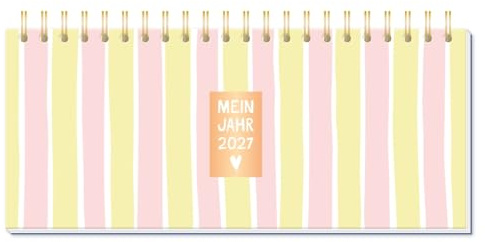 Wochenplaner 2027 Mein Jahr 2027 (mit Kalendarium): Premium-Wochenplaner mit Kalendarium