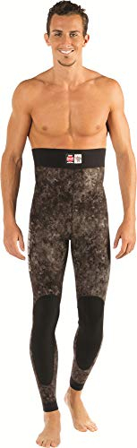 Cressi Men's Tracina Premium Neoprene 3.5mm Spear Fishing Pants, Camouflage DDSP, XXL/6