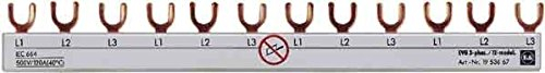 Eaton 215657 Phasenschiene, 2Ph, 10qmm, Gabel, 12TE