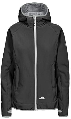 Trespass TP75 Imani Women's Outdoor Softshell Jacket available in Black - 2X-Small