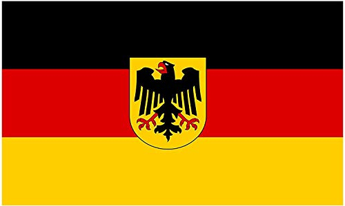 2 x Deutschland mit Adler Magnetschild Fahne Automagnet Magnet Folie - EM 2016