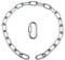 SRunDe Edelstahl Kette Rundstahlkette mit M6 Kettenglied Karabiner Edelstahl Ø5 mm Schweisskette Absperrkette 70cm Bojenkette Stahlkette für Swing Hängesessel Boxsack Aufhängung Befestigungs-Set