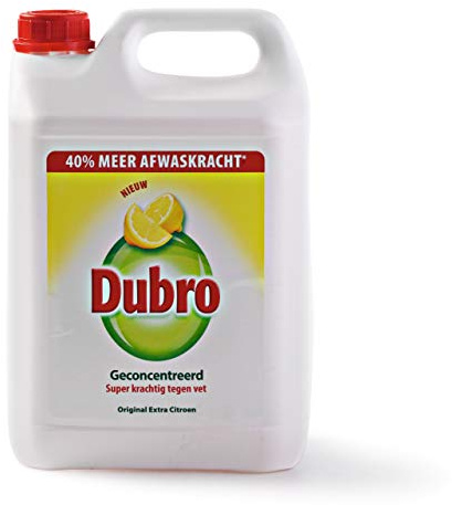 Dubro Handgeschirrspülmittel extra Zitrone Flasche 5 Liter