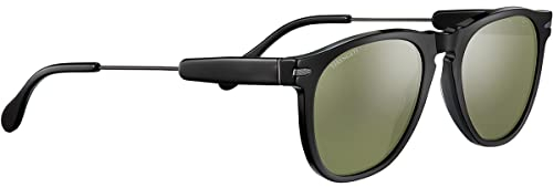 Serengetti Amboy Shiny Dark Gunmetal Shiny Black Acetat, Multi, Einheitsgröße
