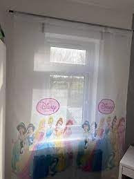 Voile-Gardine, Prinzessin, mit Schlitzen, 75 cm, Weiß