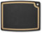 Victorinox Schneidebrett, Gourmet Serie, Cutting Board XL 49.5 x, 38.1 x, 0.9, Saftrille, Klingenschonend, Spülmaschinengeeignet, Schwarz