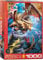 empireposter Der Drachenclan von Anne Stokes 1000 Teile Puzzle Format 68x48 cm + Puzzle Alu Rahmen für 1000er