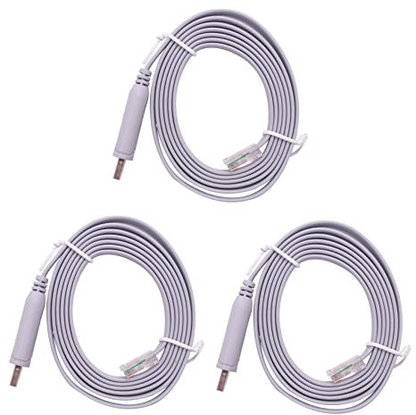 Cusstally 3X USB a Rj45 para cable de consola USB 744664241835