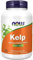 Now Foods Kelp, mit natürlichem Jod, hochdosiert, alle 3 Tage 1 Kapsel, 250 vegane Kapseln, Laborgeprüft, Glutenfrei, Sojafrei, ohne Gentechnik, Vegetarisch