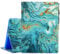 KEROM Case for iPad 9th/8th/7th Generation iPad 10.2 inch Case, PU Leather Stand Folio Cover Case for iPad 9th Generation 2021/iPad 8th Gen 2020/iPad 7th Gen 2019, with Auto Sleep/Wake - Green Marble