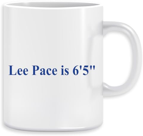 Lee Pace Is 6 5 Kaffeebecher Becher Tassen Ceramic Mug Cup