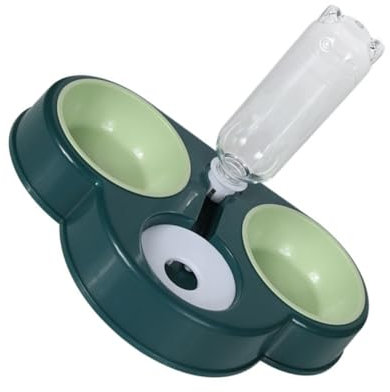 minkissy Fuente de Agua para Mascotas, Fuente de Agua para Gatitos, alimentador de Agua para Gatitos, alimentador de 3 Cuencos, comedero automático para Perros, comedero automático para Gatos, Cuenco