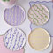 Ginger Ray Pastel Swirl Lilac Yellow Green & Pink Paper Plates Party Tableware 8 Pack