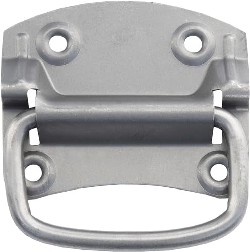 Connex Kistengriff – Edelstahl rostfrei – Tragegriff | Kisten-Beschlag – 93 x 76 mm – Griff – für Kisten – 76 mm – passend zum Kistengriff – Edelstahl rostfrei – Tragegriff